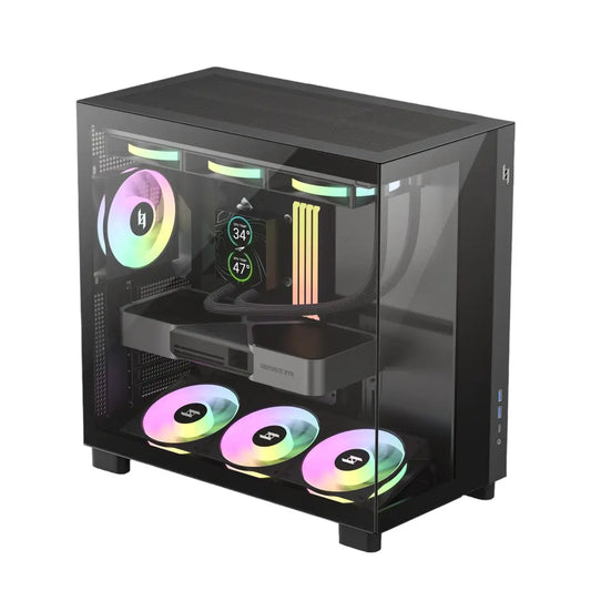Gamemax | Case | NEX C53 BK | ATX/BTF | Black