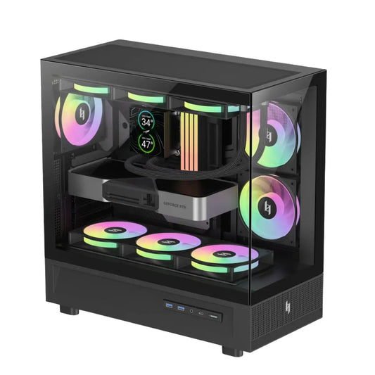 Gamemax | Case | NEX C51 BK | ATX/BTF | Black