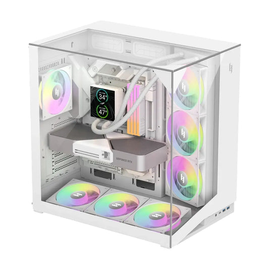 Gamemax | Case | NEX C56 VC WH | ATX | White