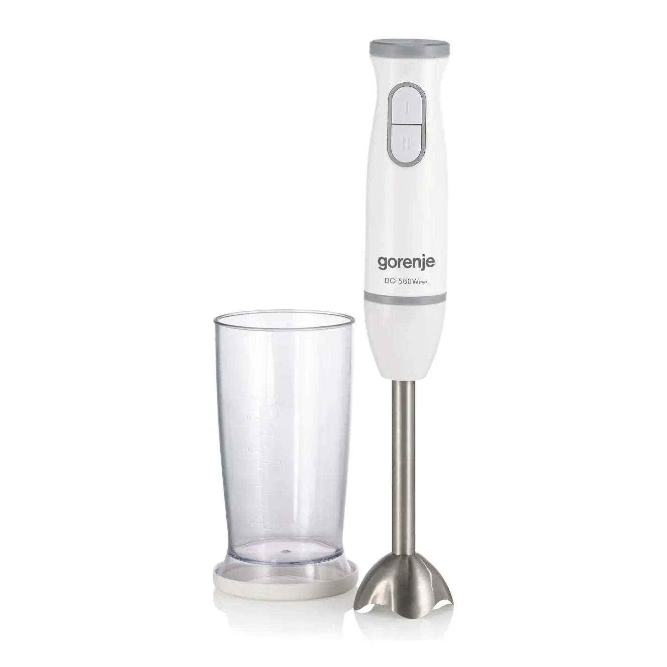 Gorenje | Hand blender | HBC561QW | 560 W | Stainless steel | White