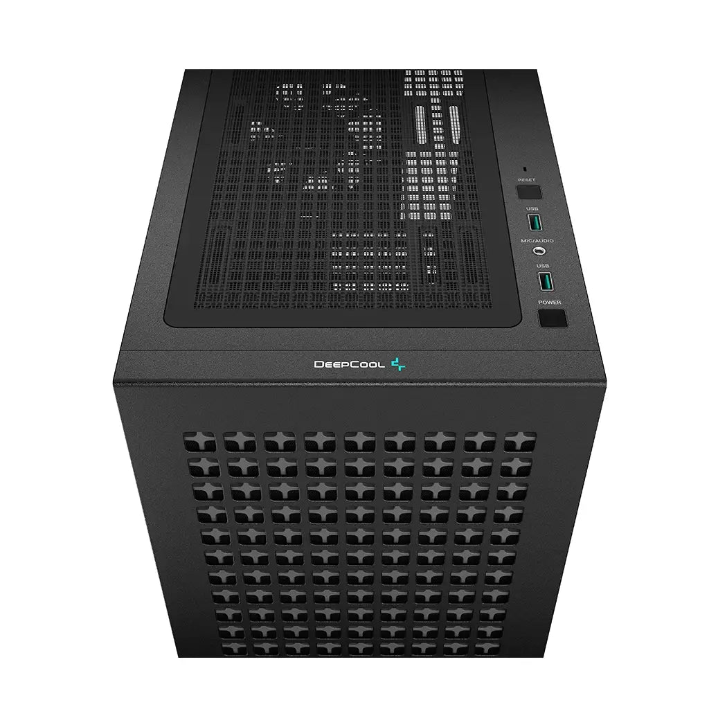 Deepcool | PC Case | CH370 | Micro ATX | ATX PS2 | Black