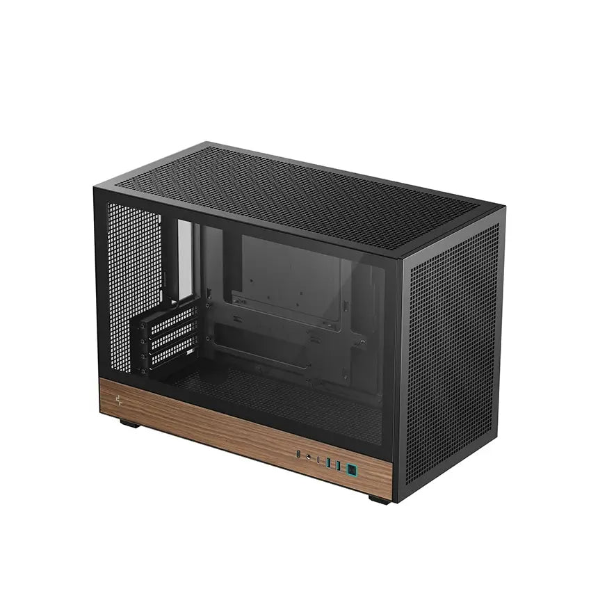 Deepcool | Case | CH260 Wood | Micro Tower | Black