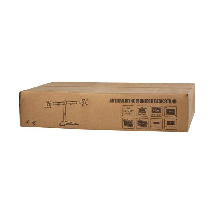 LogiLink | Mounts | BP0099 Dual Monitor Stand | Black