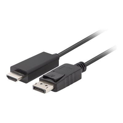 Lanberg | Video Adapter Cables | CA-DPHD-11CC-0018-BK | DisplayPort to HDMI | 1.8 m | Black