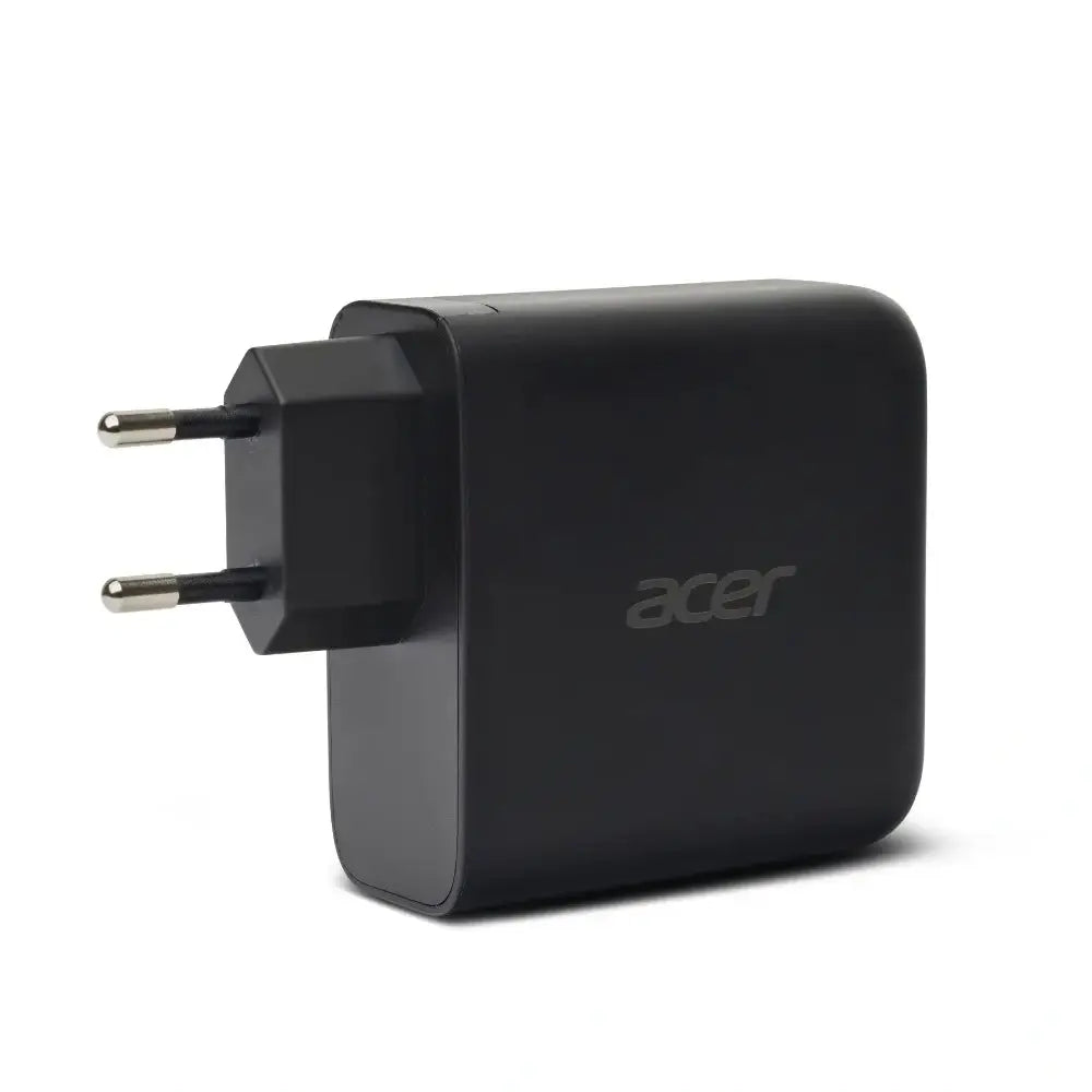 Acer | 100W PD GaN Ladegerät, 3 x USB C und 1 x USB A, EU Stecker, 100W USB-C Kabel