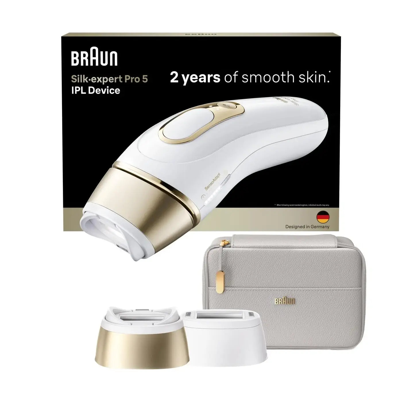 Braun | IPL Epilator | Silk expert Pro 5 PL5210 | White/Gold