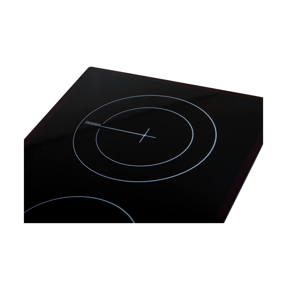 Simfer | H3.020.DEBSP | Vitroceramic Hob | 2 Cooking Zones | Black | OUTLET