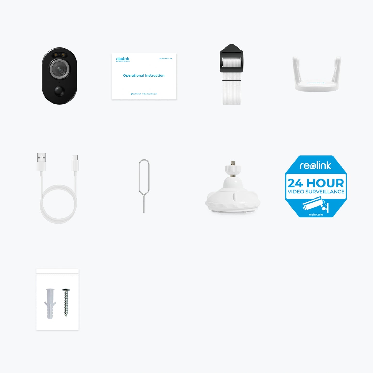Reolink | Smart Wire-Free Camera with Motion Spotlight | Argus Series B330 | Bullet | 5 MP | Fixed | Max. 128GB