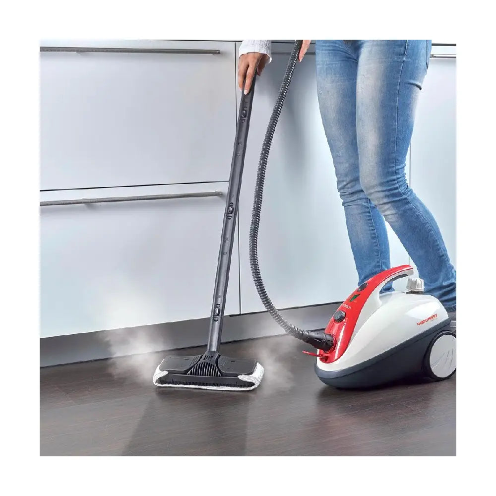 Polti | Dampfreiniger | Vaporetto Smart 30_R PTEU0268 | 1800 W | 3 bar | 1,6 L | Weiß/Rot