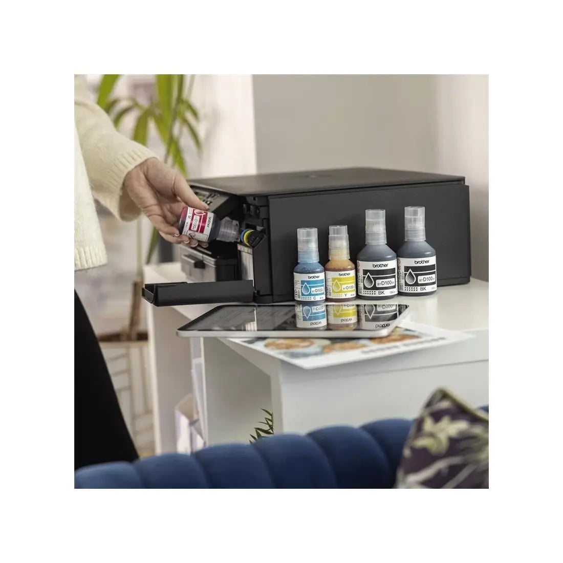 Brother | DCP-T530DW | Printer / copier / scanner | Colour | Ink-jet | A4/Legal | Black