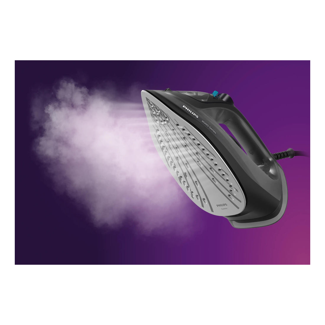 Philips | DST3041/80 3000 Series | Steam Iron | 2600 W | Black
