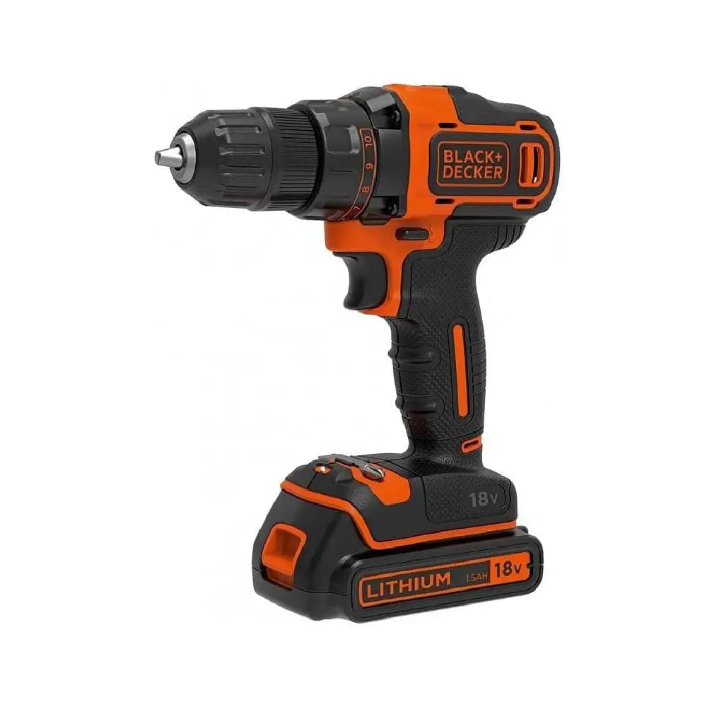 Black & Decker | Drill/Driver | BDCDD186KB-QW | 18V | 2 × 1.5 Ah | Kit