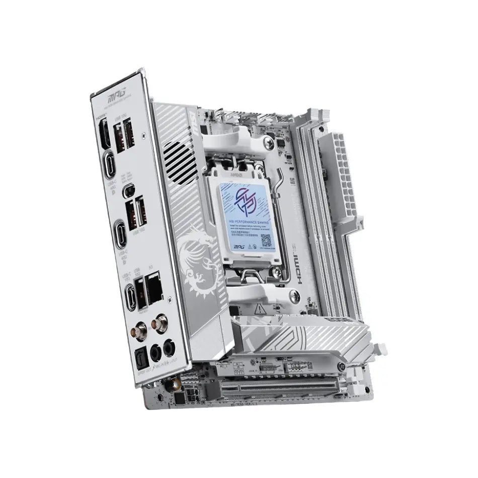 MSI | MPG X870I EDGE TI EVO WIFI | Processor Socket Socket AM5 | Chipset Type AMD X870