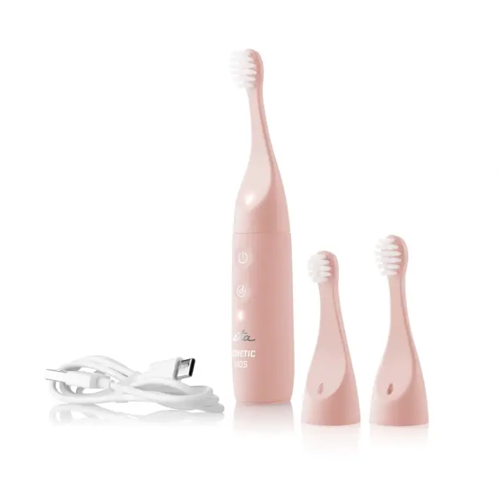 ETA | Elektrische Zahnbürste | Sonetic Kids ETA171090000 | Wiederaufladbar | Für Kinder | Rosa