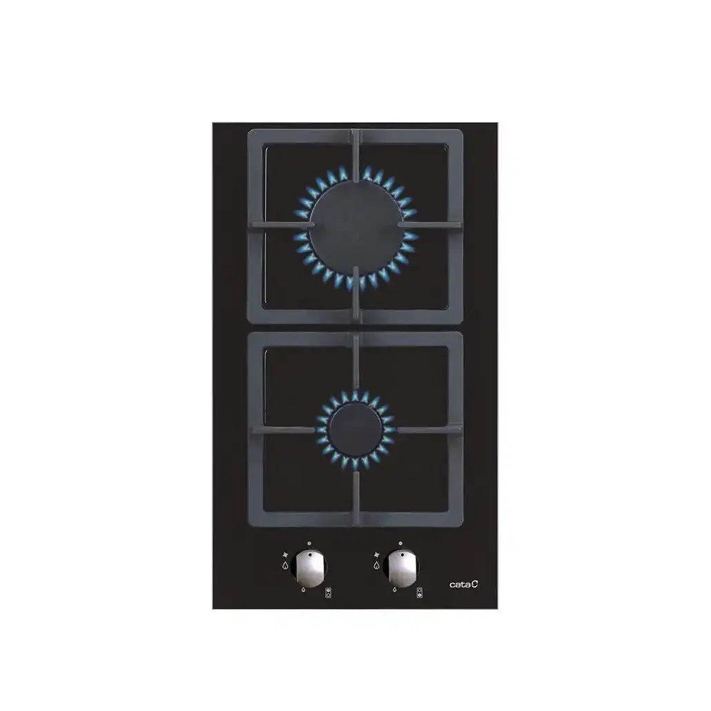 CATA | Hob | SCI 3002 BK | Gas on glass | Rotary knobs | Black