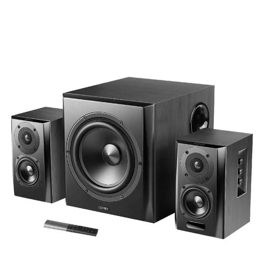 Edifier | 2.1 Speaker System | S351DB | 150 W | Bluetooth 5.0 | Subwoofer | Remote Control | Black