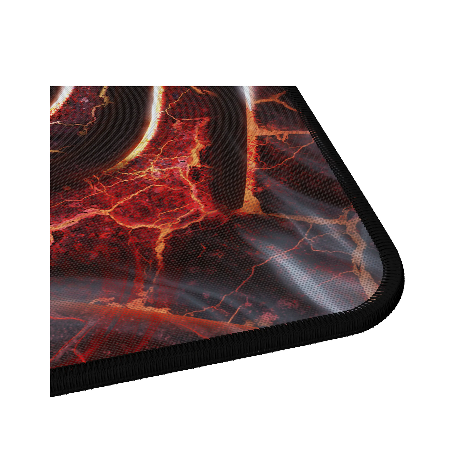 Genesis | Carbon 500 Maxi Lava G2 | Gaming Mouse pad | Black / Red