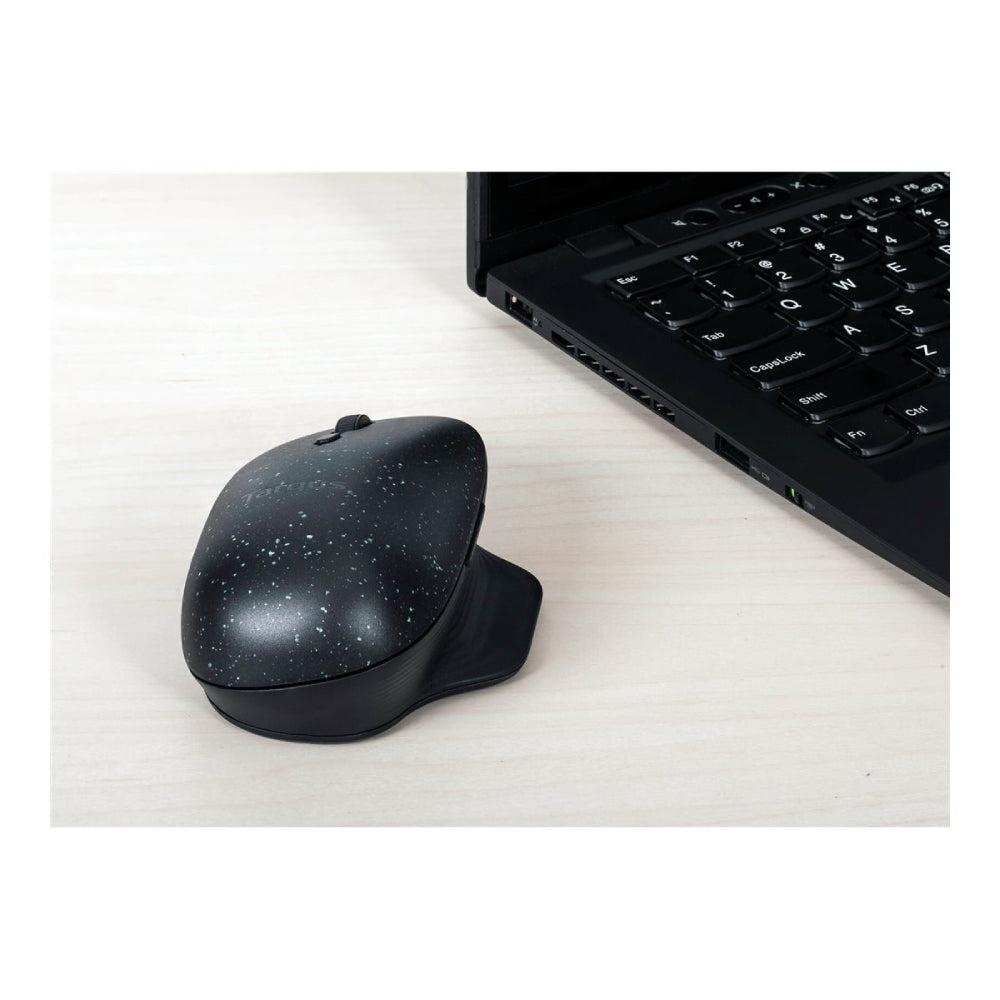 Targus | ErgoFlip EcoSmart | AMB586GL | Wireless Ergonomic Mouse | Bluetooth 5.0 LE | Black