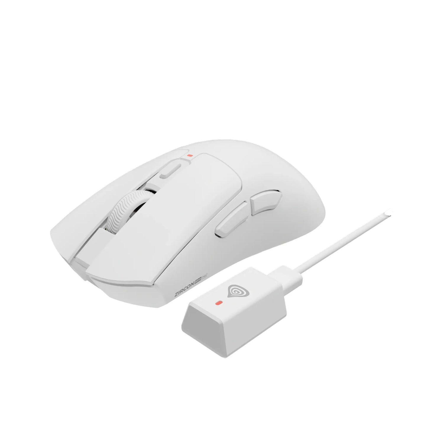 Genesis | Gaming-Maus | Zircon 880 Pro 8k | Kabellos | 30000 dpi | Weiß