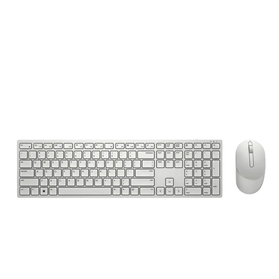 Dell | Clavier et souris KM5221W | Sans fil | Plongeur | QWERTY US | Blanc