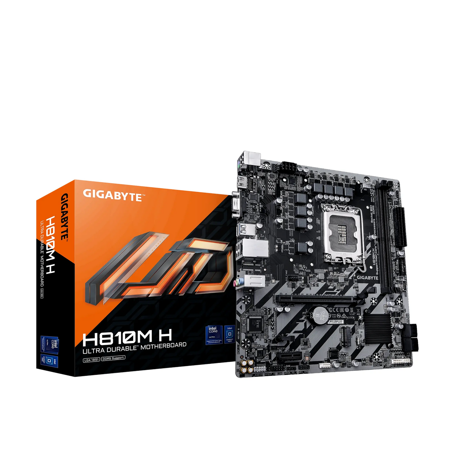 Gigabyte | H810M H | Processor Socket LGA1851 Socket | Chipset Type Intel H810 Express | DDR5 SDRAM