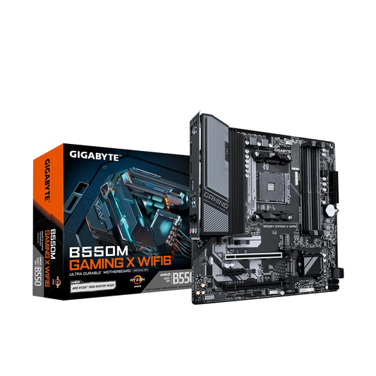 Gigabyte | B550M GAMING X WIFI6 | Processor Socket Socket AM4 | Chipset Type AMD B550 | DDR4 SDRAM