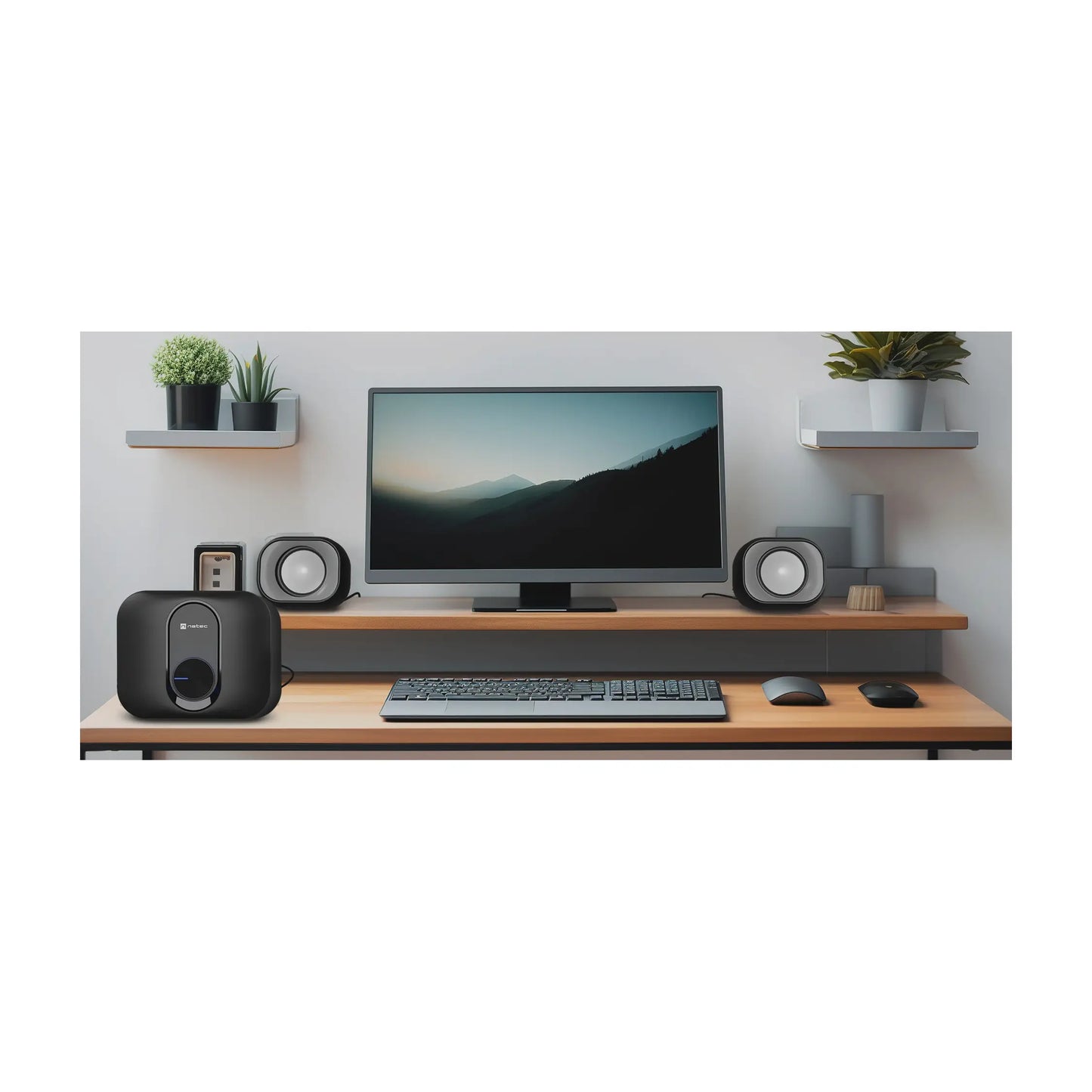 Natec | Computer Speakers | Pug Black | NGL-2111