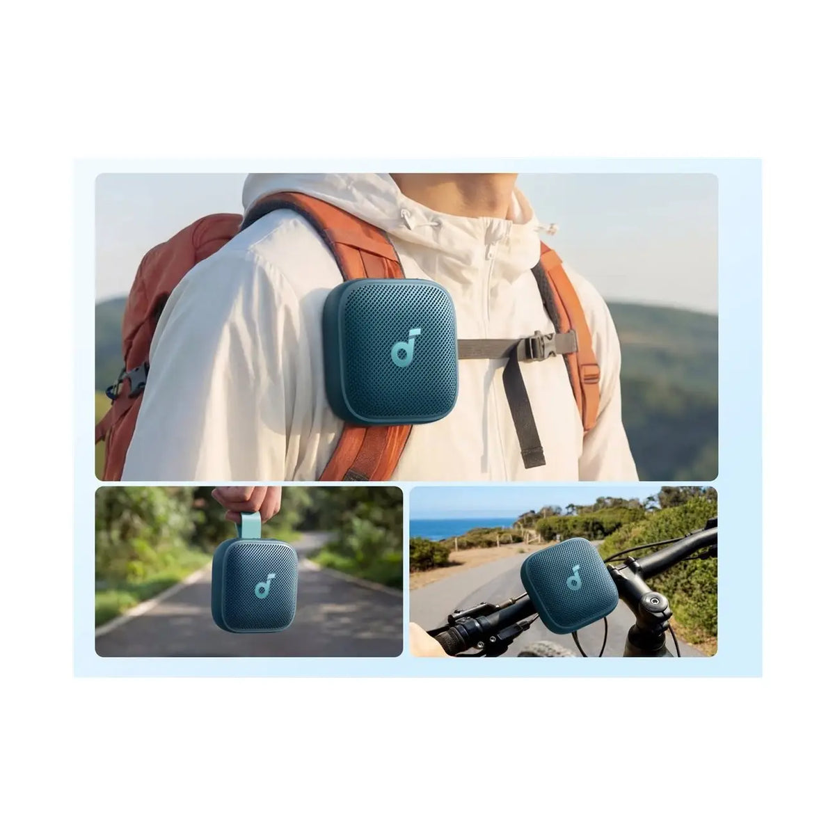 Anker Soundcore | Speaker | Boom Go 3i | 15 W | Waterproof | Bluetooth | Portable | Blue