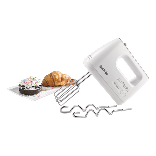 Gorenje | Life Collection | Hand Mixer | M460CDC | 460 W | 5 Speeds | Turbo | White