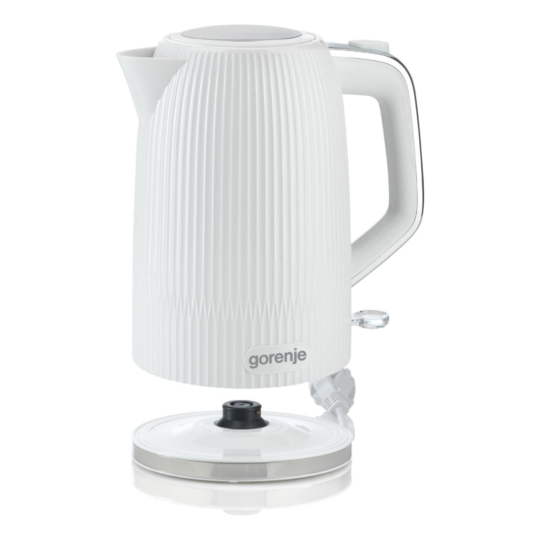 Gorenje | Wasserkocher | K17DPW | 2200 W | 1,7 L | 360°-Basis | Weiß