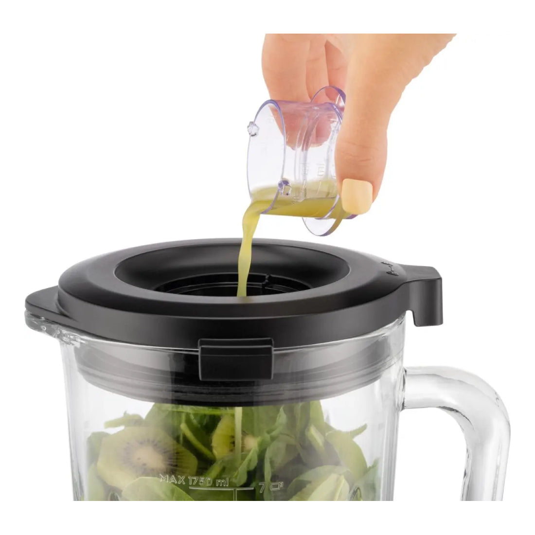 Gorenje | Standmixer | B1300E | 1300 W | 1.75 L | 2 Geschwindigkeiten | Pulsfunktion | Schwarz / Edelstahl