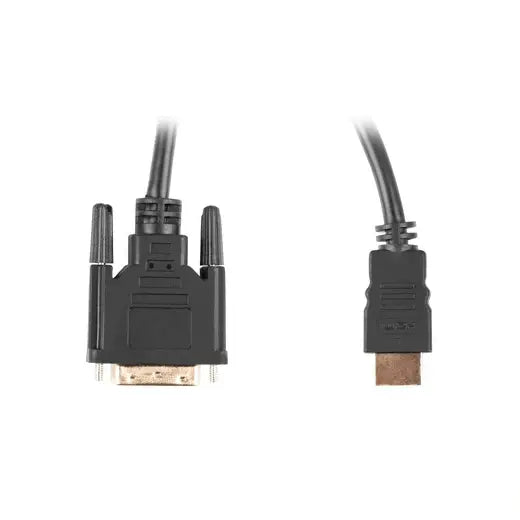 Lanberg | 19 pin HDMI Type A | 24+1 pin digital DVI | Male | 1.8 m | Black