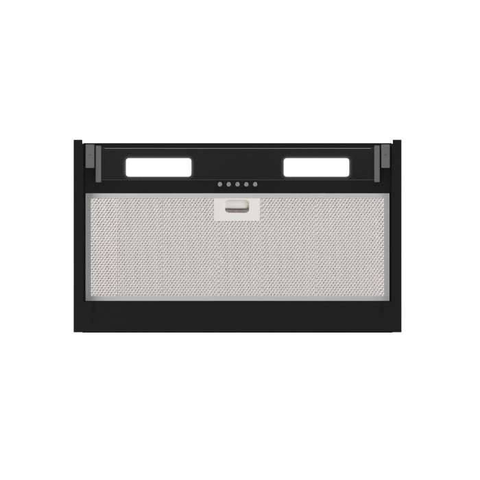 CATA | ARMONIA 60 BK | Einbauhaube | 645 m³/h | 3 Leistungsstufen | LED | Schwarz