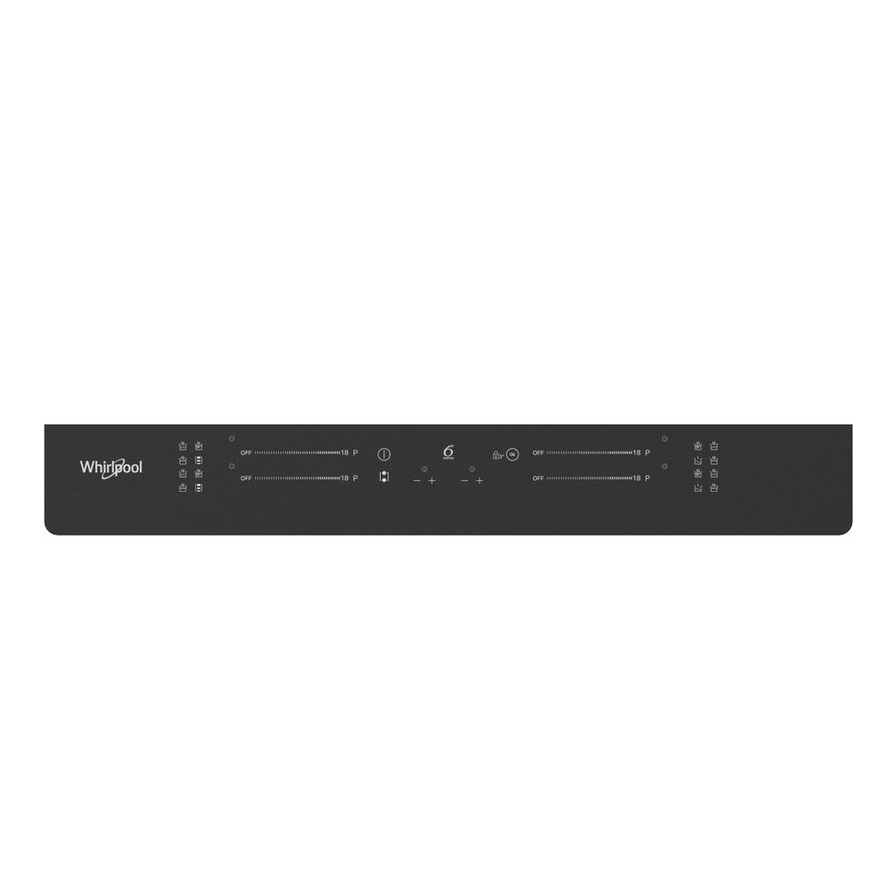 Whirlpool | WF S7560NE BM | Induktionskochfeld | 4 Kochzonen | 18 Leistungsstufen | FlexiSide | Booster | Touch Control | Schwarz