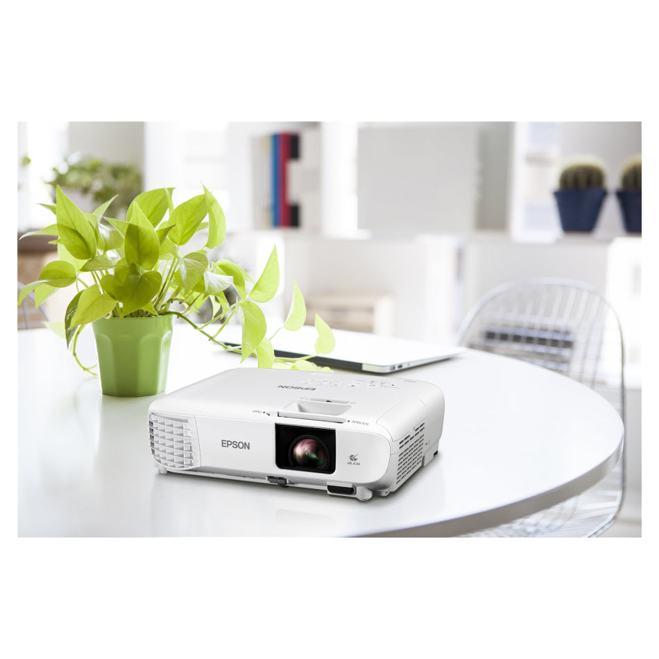 Epson | EB-W49 | 3LCD Projector | WXGA 1280 × 800 | 3800 Lumens | 5 W Speaker | White