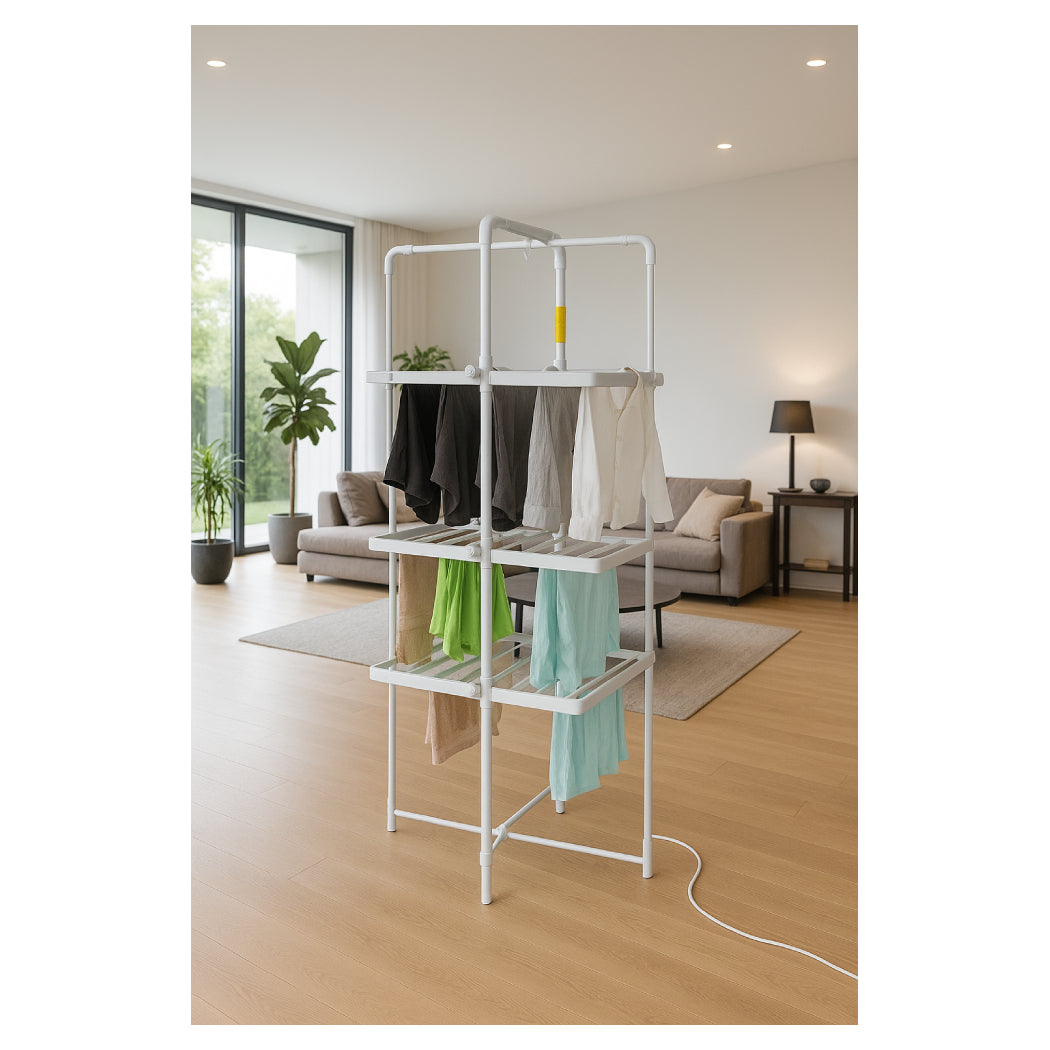 Adler | AD 7829 | Foldable Electric Clothes Dryer | 300 W | IP22 | Silver/White