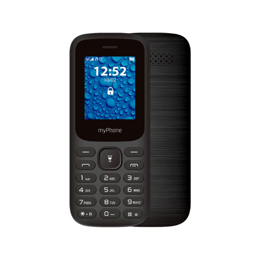 myPhone | 2220 | TEL000671 | Feature Phone | 1.77" TFT | Dual-SIM | 900 mAh | Black