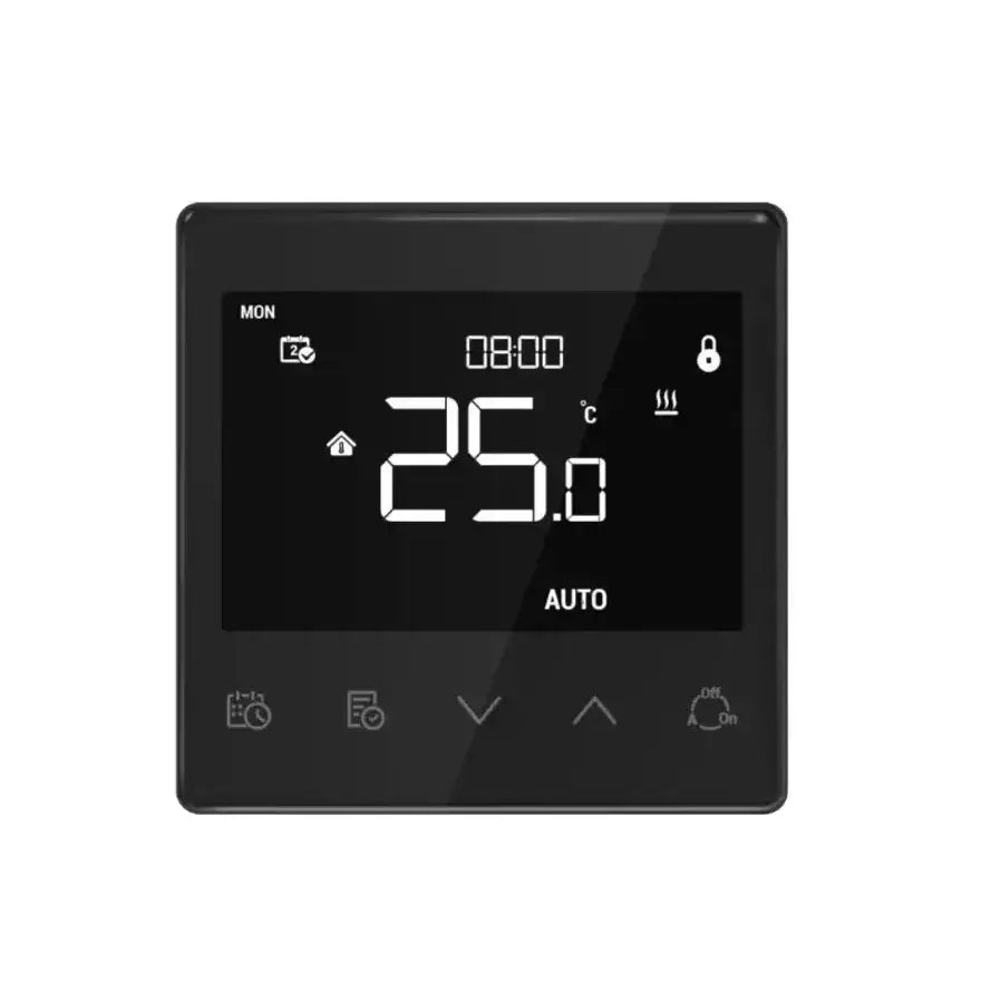 Fibaro | Nice Connected Thermostat for Water Heating | Warm-Control | 3 A | Z-Wave 800 | Black