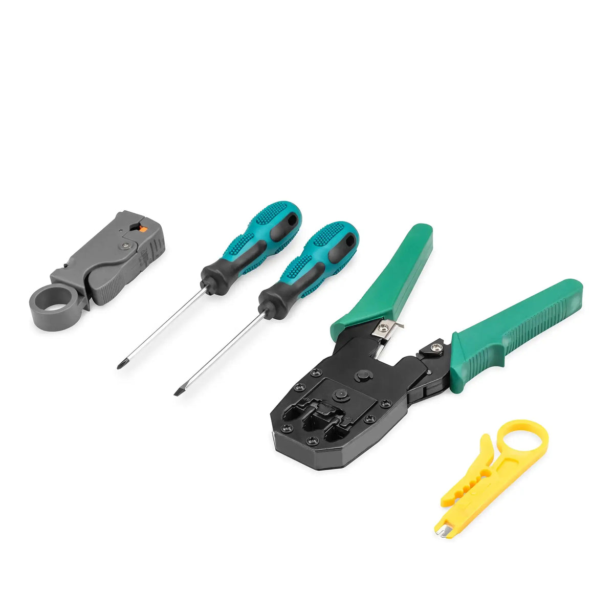 Digitus | Network Installation and Testing Tool Set | DN-94027 | RJ45 / RJ11 / LSA | 12 pcs