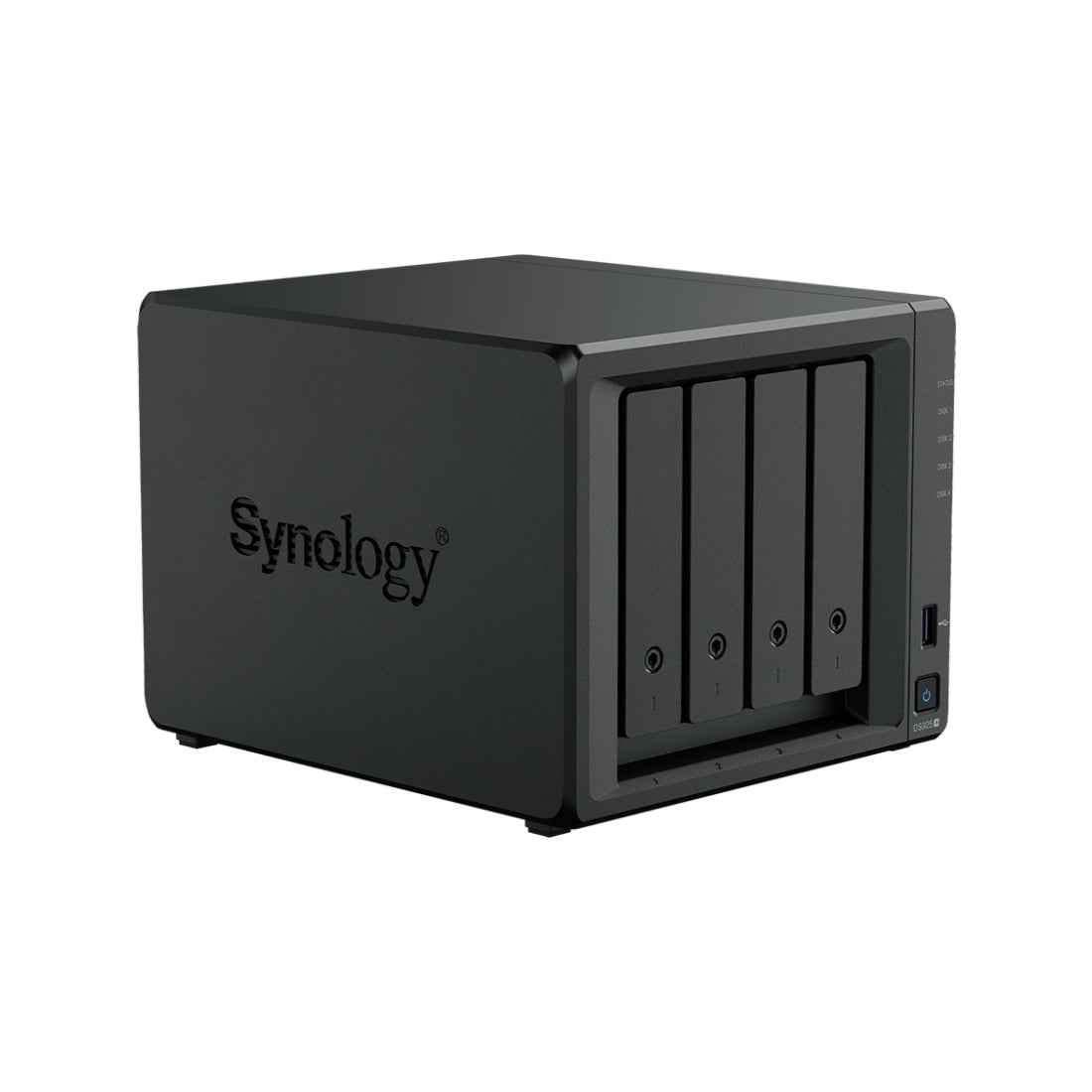 Synology | DS925+ | NAS à 4 baies | AMD Ryzen V1500B | 4 Go DDR4 ECC | 2,5 GbE | Noir