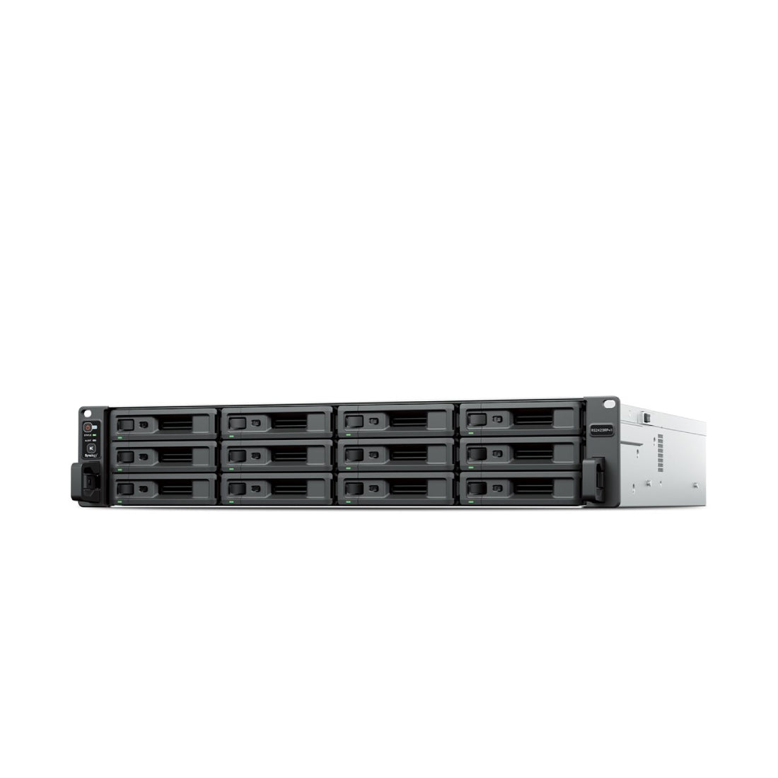 Synology | RS2423RP+II | 12-Bay Rackmount-NAS | AMD Ryzen V1780B | 8 GB DDR4 ECC | 10GbE | redundantes Netzteil
