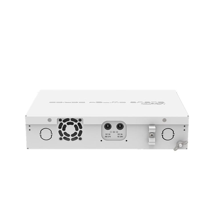 MikroTik | CRS112-8P-4S-IN | 12-Port Gigabit Managed PoE-Switch | 8 × PoE-Out | 4 × SFP