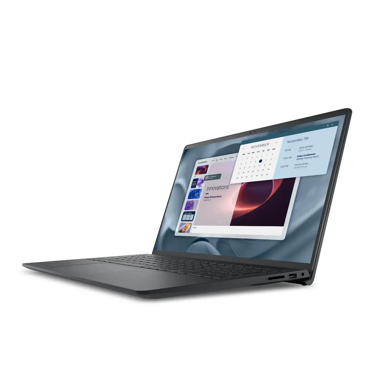 Dell | Pro 15 Essential PV15250 | 15,6" | FHD | 1920 x 1080 | Intel Core i7 | i7-1355U | 16 Go | DDR5 | 512 Go | Noir carbone