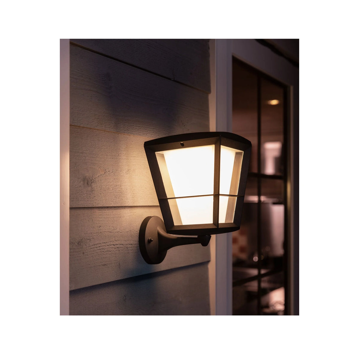 Philips Hue | WCA Econic Outdoor Wall Lantern Up | 15 W | Black