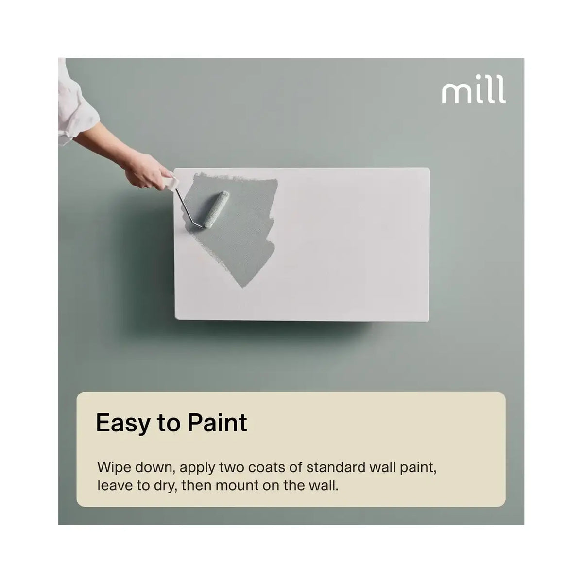 Mill | Color Panel Heater | COLOR700DN | 700 W | Matt White