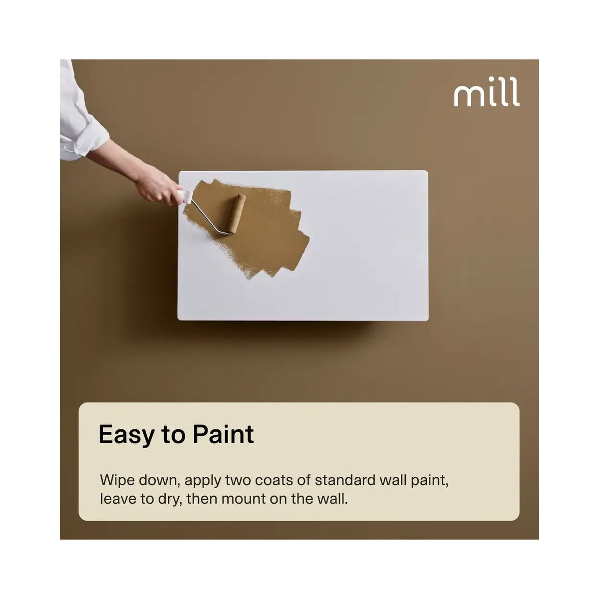 Mill | Color Panel Heater | COLOR700WIFI4 | 700 W | Matte White
