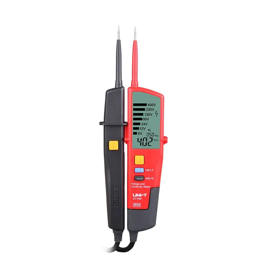 UNI-T | Voltage and Continuity Testers | UT18D | Red / Grey