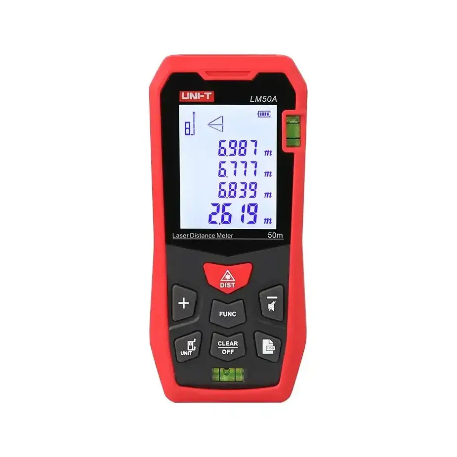 UNI-T | Laser Distance Meter | LM50A | 50 m | Red / Grey
