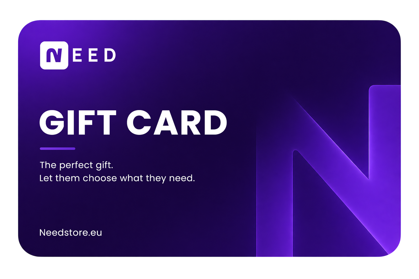 NEED Gift Card