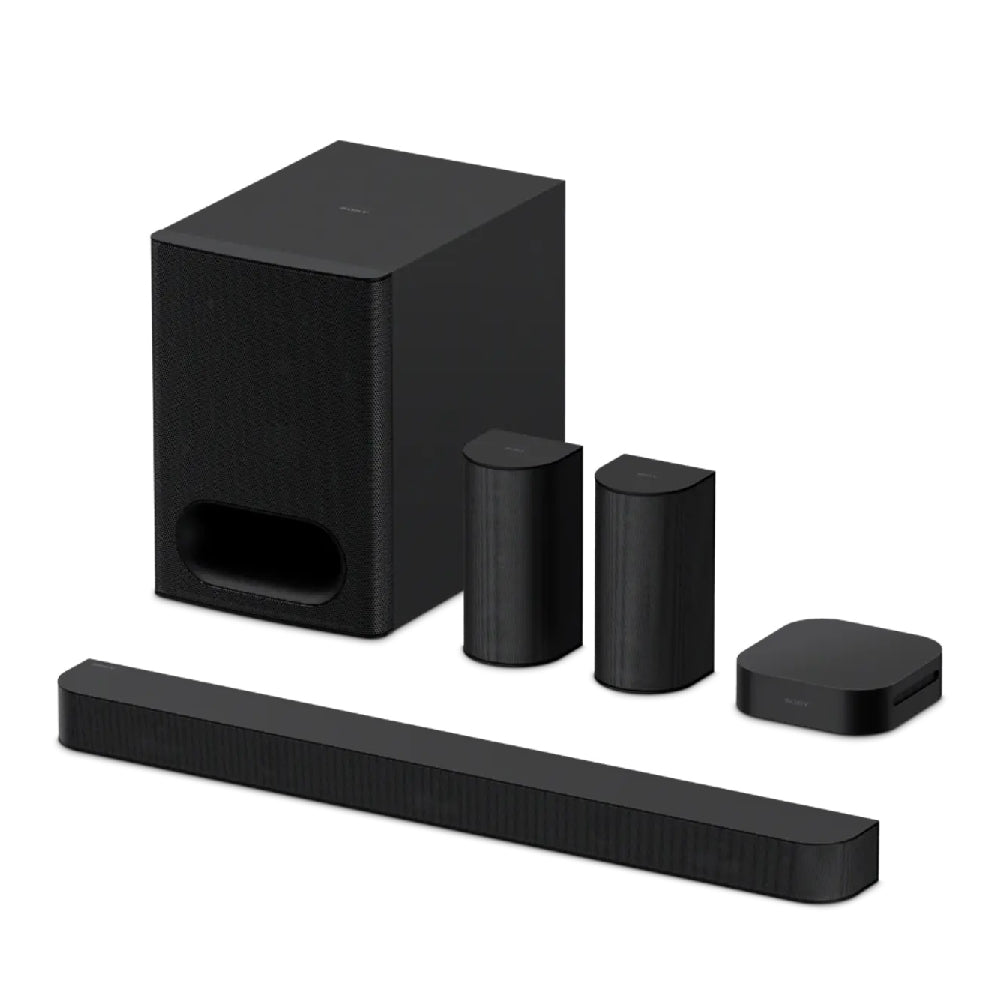 Sony | HTS60.CEL | BRAVIA Theatre System 6 | 5.1 ch | 1000 W | Dolby Atmos | DTS:X | Black